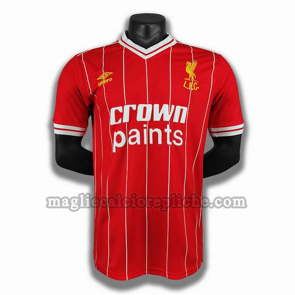 prima player maglie calcio liverpool 1984 rosso