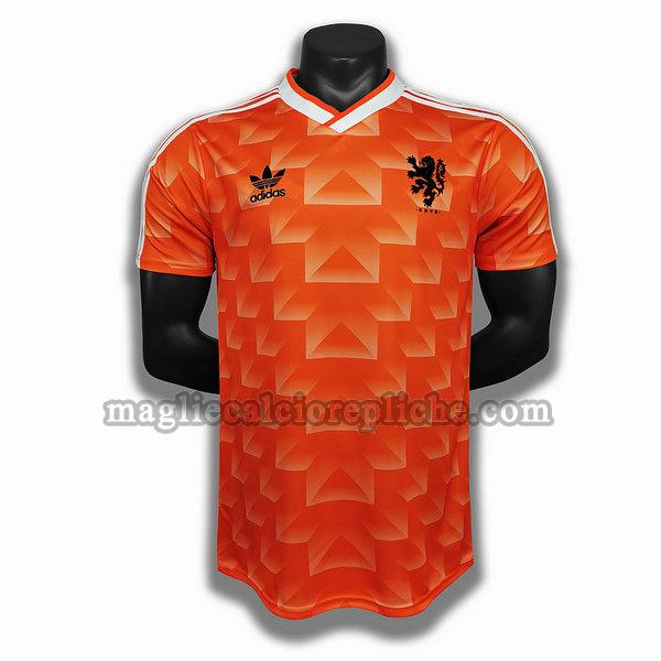 prima player maglie calcio olanda 1988 arancione