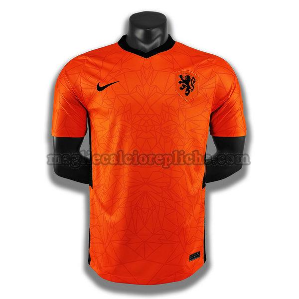 prima player maglie calcio olanda 2020-2021 arancione