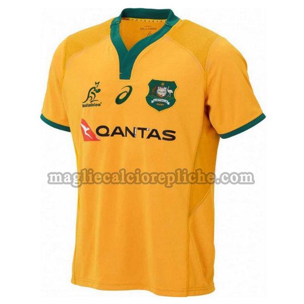 prima rwc maglie calcio australia 2018-2019 giallo