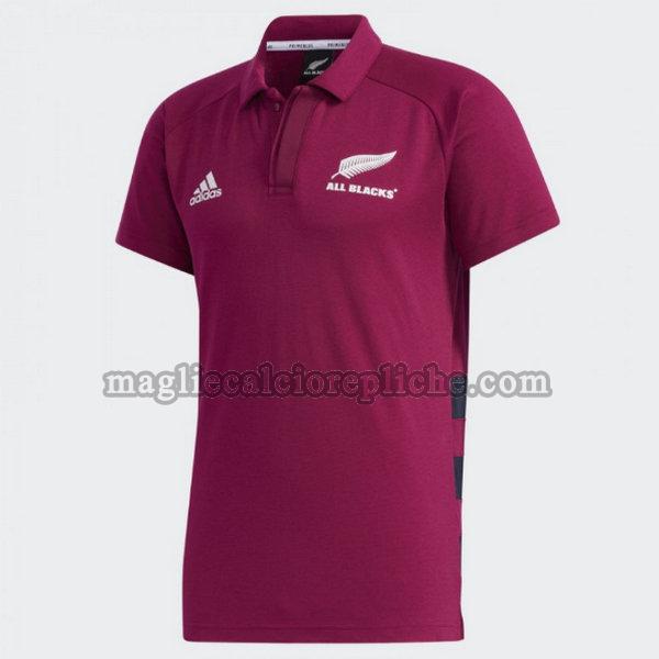 primeblue polo maglie calcio all blacks 2020 porpora