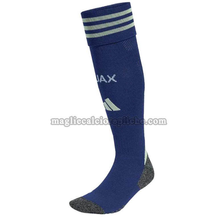 seconda calzini calcio ajax 2025 2026 blu