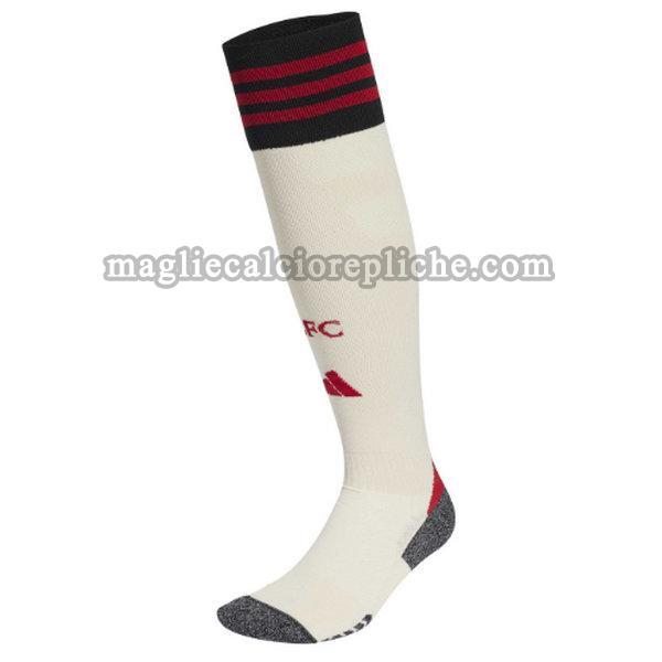 seconda calzini calcio liverpool 2025 2026 bianco