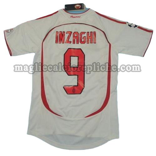 seconda divisa maglie calcio ac milan 2006-2007 inzaghi 9