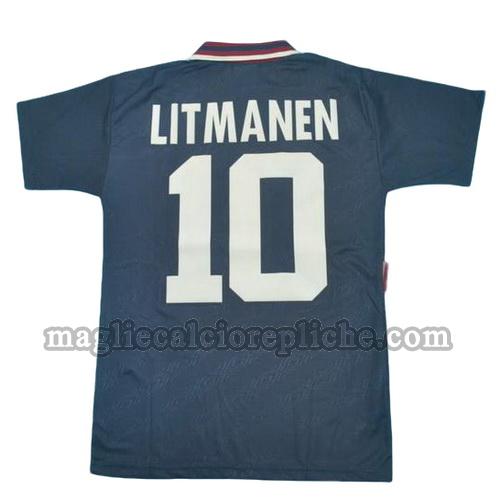 seconda divisa maglie calcio ajax 1994-1995 litmanen 10