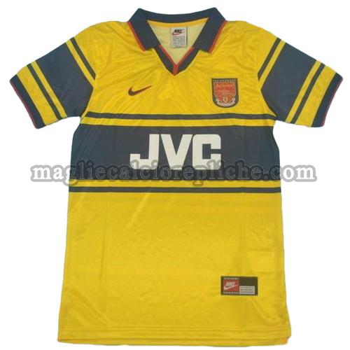 seconda divisa maglie calcio arsenal 1997