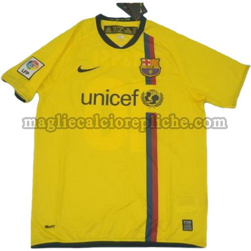 seconda divisa maglie calcio barcellona lfp 2008-2009