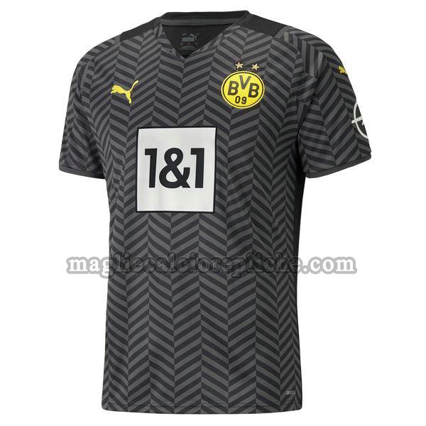 seconda divisa maglie calcio borussia dortmund 2021 2022 nero