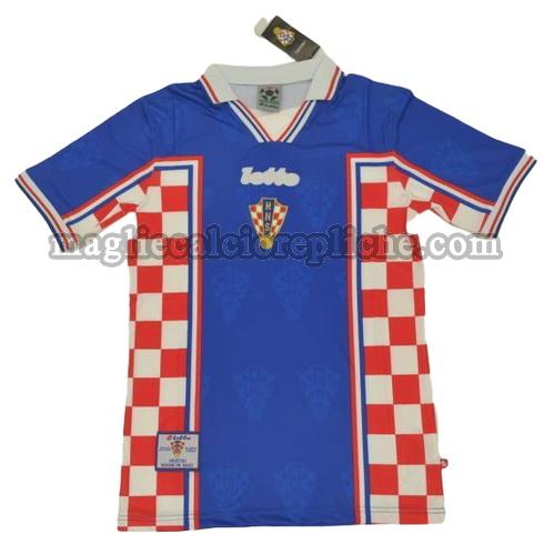 seconda divisa maglie calcio croazia 1998
