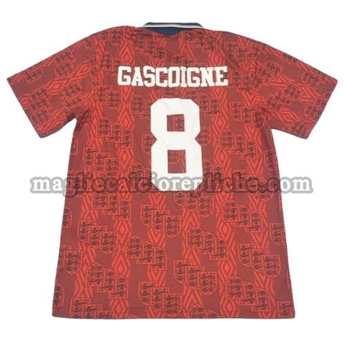 seconda divisa maglie calcio inghilterra 1994 cascoigne 8