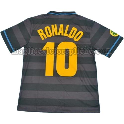 seconda divisa maglie calcio inter 1997-1998 ronaldo 10