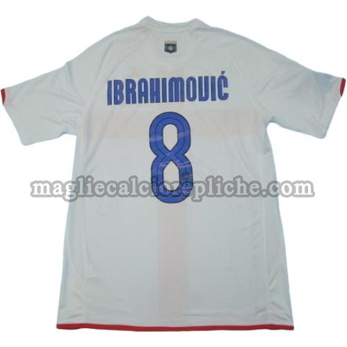 seconda divisa maglie calcio inter 2007-2008 ibrahimouic 8