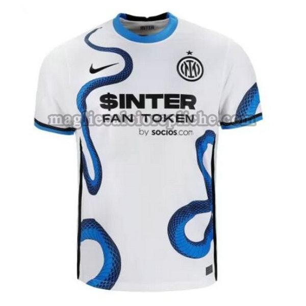 seconda divisa maglie calcio inter 2021 2022 bianco