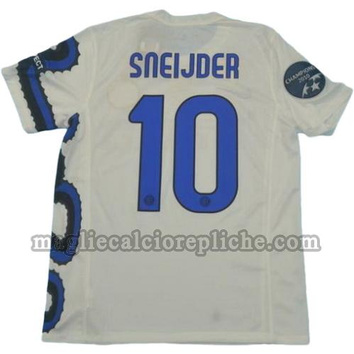 seconda divisa maglie calcio inter campioni 2010 sneijder 10