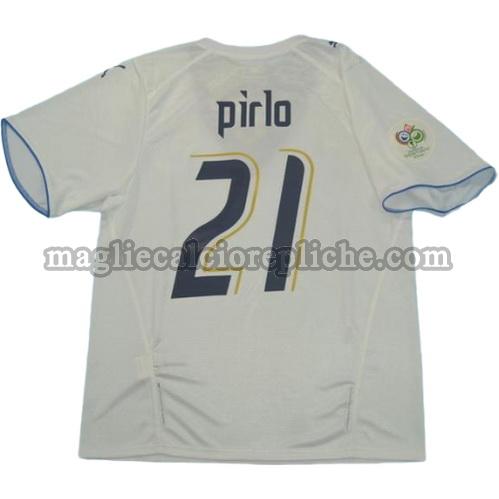 seconda divisa maglie calcio italia coppa del mondo 2006 pirlo 21