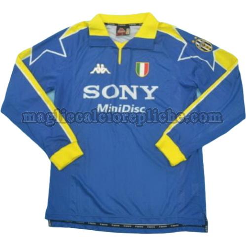 seconda divisa maglie calcio juventus 1997-1998 manica lunga