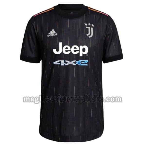 seconda divisa maglie calcio juventus 2021 2022 nero