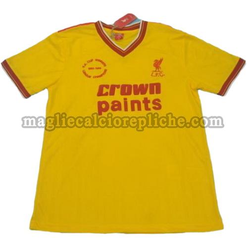 seconda divisa maglie calcio liverpool 1985-1986