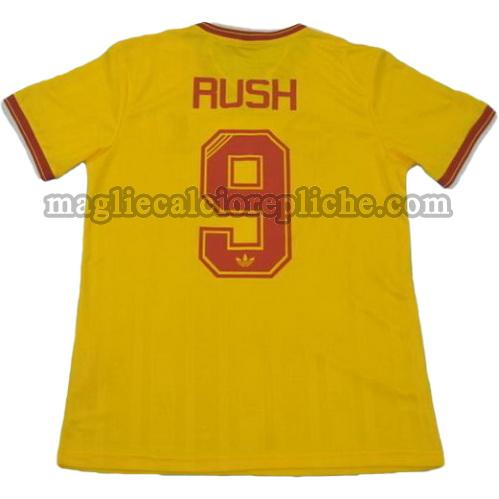 seconda divisa maglie calcio liverpool 1985-1986 rush 9