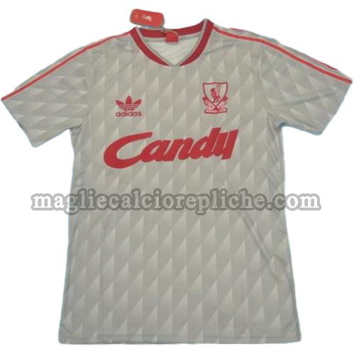 seconda divisa maglie calcio liverpool 1989-1991