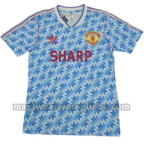 seconda divisa maglie calcio manchester united 1990-1992
