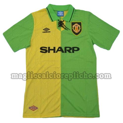 seconda divisa maglie calcio manchester united 1992-1994