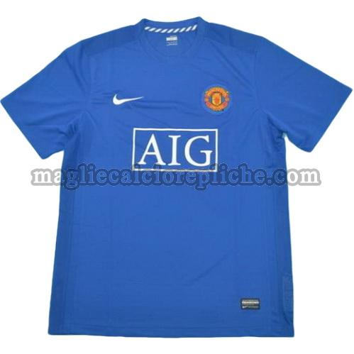 seconda divisa maglie calcio manchester united 2008-2009