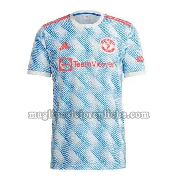 seconda divisa maglie calcio manchester united 2021 2022 blu