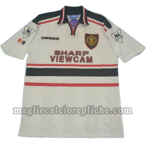 seconda divisa maglie calcio manchester united pl 1998-1999