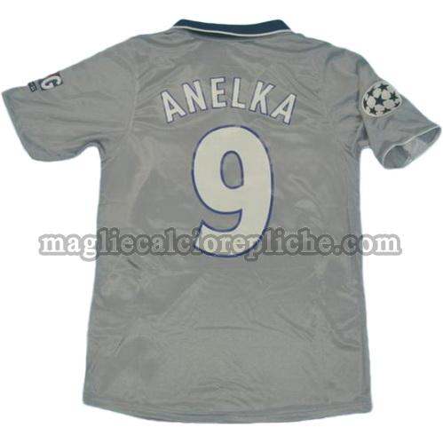 seconda divisa maglie calcio psg 2000 anelka 9