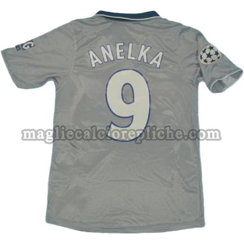 seconda divisa maglie calcio psg 2000 anelka 9