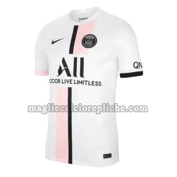 seconda divisa maglie calcio psg 2021 2022 bianco