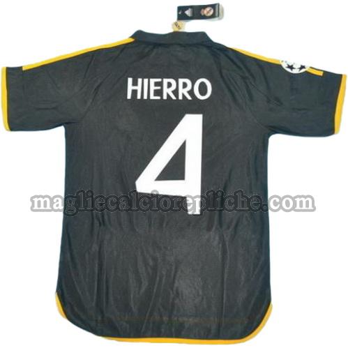 seconda divisa maglie calcio real madrid 1999-2000 hierro 4