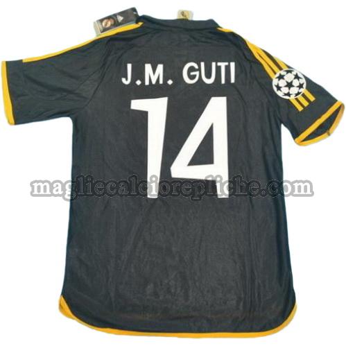 seconda divisa maglie calcio real madrid 1999-2000 j.m. guti 14