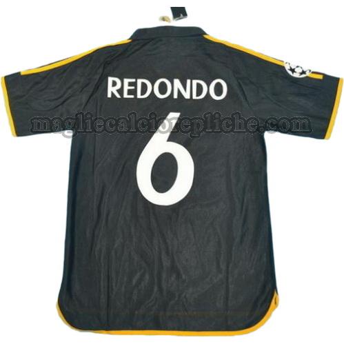 seconda divisa maglie calcio real madrid 1999-2000 redondo 6