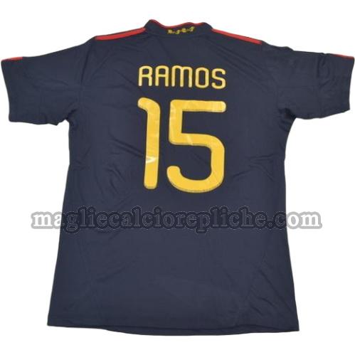 seconda divisa maglie calcio spagna 2010 ramos 15