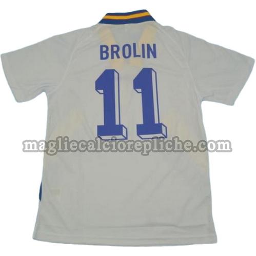 seconda divisa maglie calcio svezia coppa del mondo 1994 brolin 11