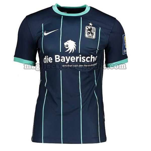 seconda maglie calcio 1860 munich 2023 2024 thailandia blu