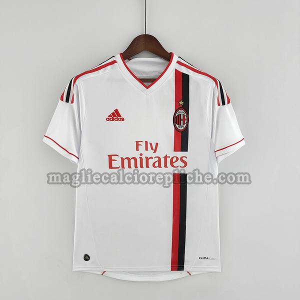 seconda maglie calcio ac milan 2011 2012 bianco