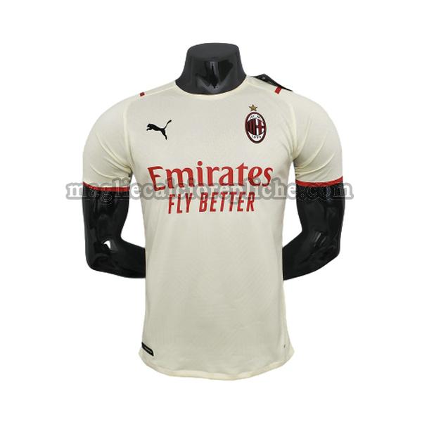 seconda maglie calcio ac milan 2021 2022 player bianco