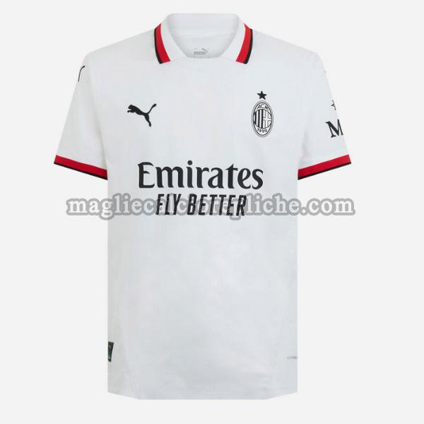 seconda maglie calcio ac milan 2024 2025 thailandia bianco