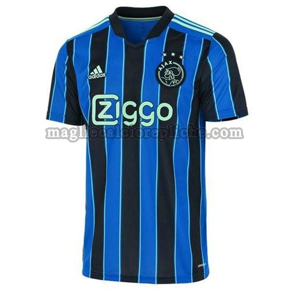 seconda maglie calcio ajax 2021 2022 blu