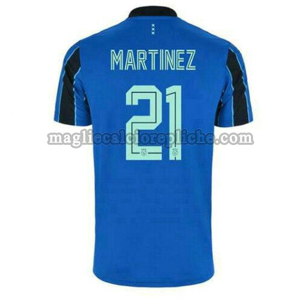 seconda maglie calcio ajax 2021 2022 lisandro martinez 21 blu