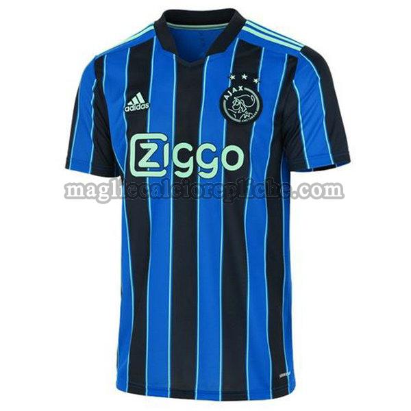 seconda maglie calcio ajax 2021 2022 thailandia blu