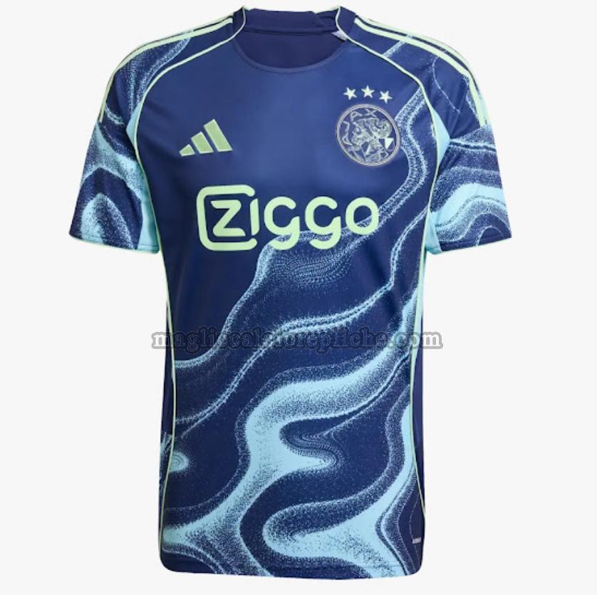seconda maglie calcio ajax 2025 2026 thailandia blu