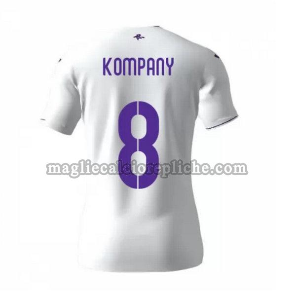 seconda maglie calcio anderlecht 2020-2021 kompany 8 bianco