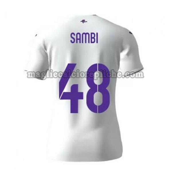 seconda maglie calcio anderlecht 2020-2021 sambi 48 bianco