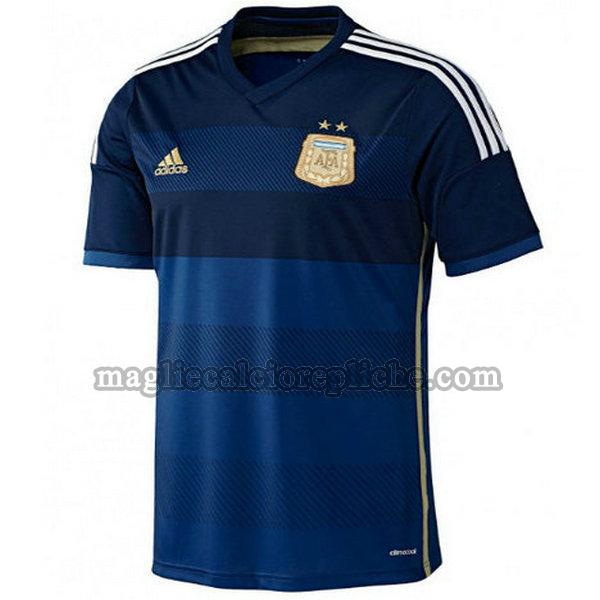 seconda maglie calcio argentina 2014 blu