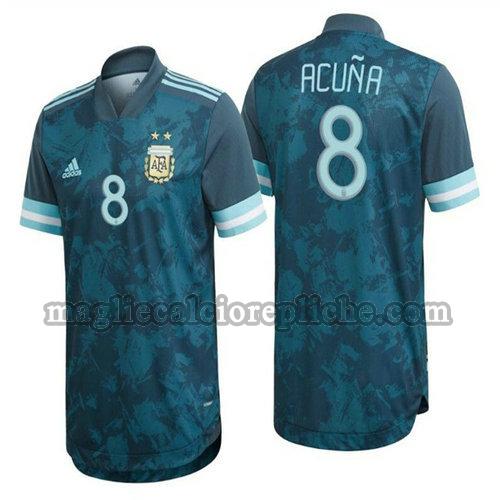 seconda maglie calcio argentina 2020 acuna 8