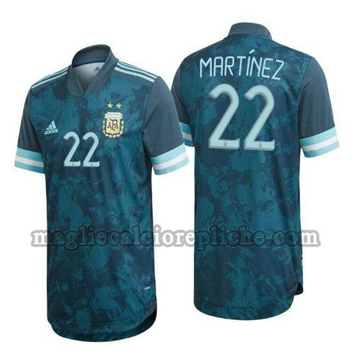 seconda maglie calcio argentina 2020 martinez 22